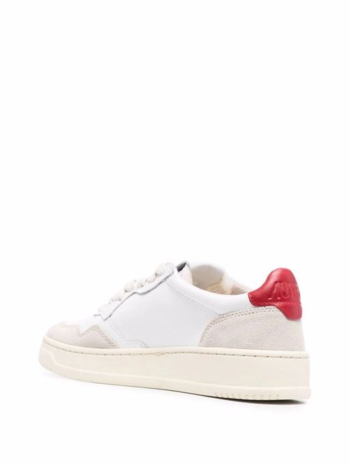 Sneakers con logo Autry | AULWLS43WHT/RED