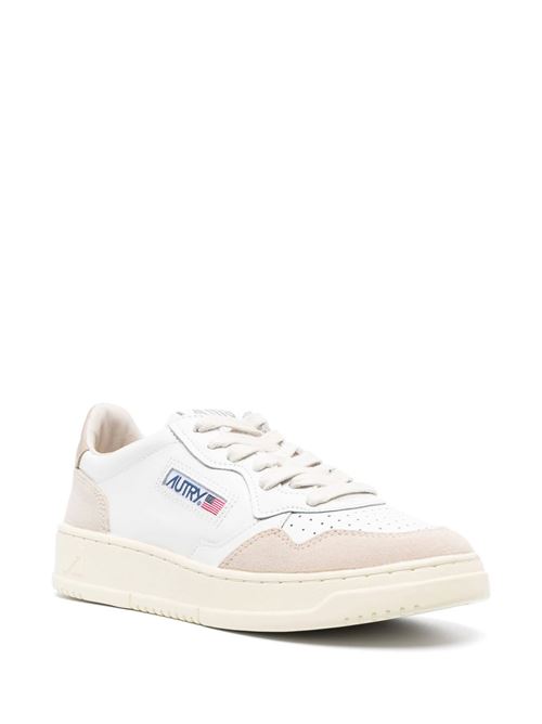 White/beige sneakers AUTRY | AULWLS58WHT/PEPPER