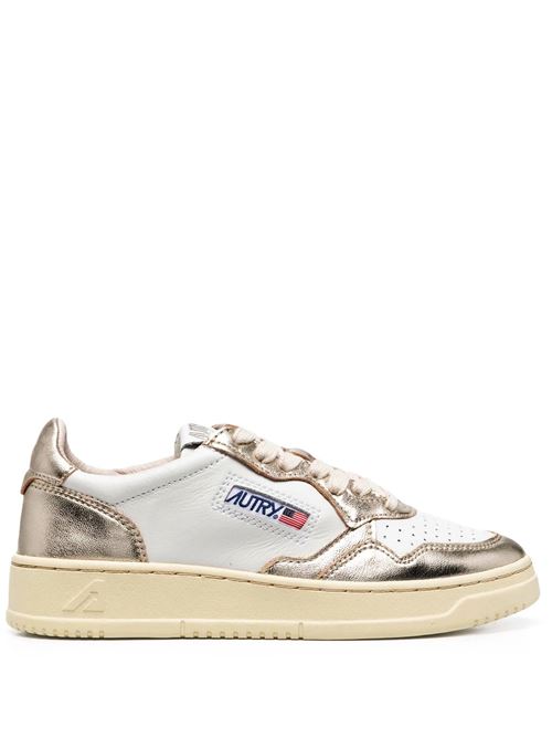 Sneaker bianca e platino AUTRY | AULWWB16WHT/PLATINUM