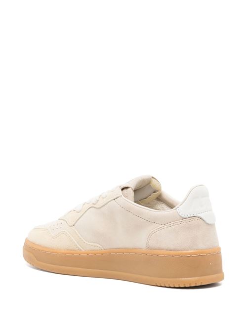 Sand beige/ecru suede sneaker AUTRY | AULWXS17SAND/ECRU