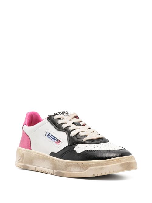 Sneakers Super Vintage con inserti Autry | AVLWSV39BLK/SHCKPNK