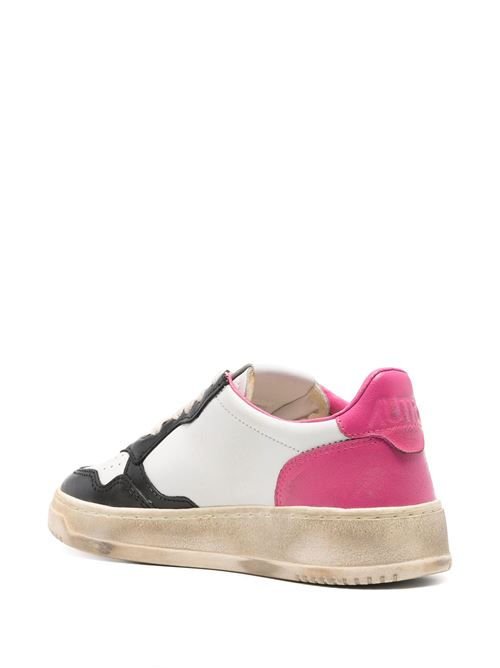 Sneakers Super Vintage con inserti Autry | AVLWSV39BLK/SHCKPNK