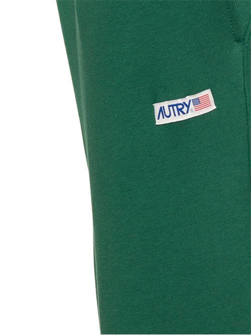 Sporty pants with logo applique Autry | PAPM15JVGREEN