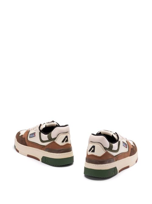 Sneaker marrone cioccolato/bianco AUTRY | ROLMUN03EBONY/MIL