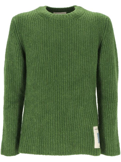 Maglione in lana verde AUTRY | SEPX21WFLIME