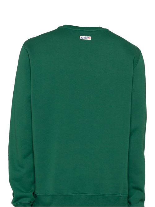 Grass green cotton knit AUTRY | SWPM01JVGREEN