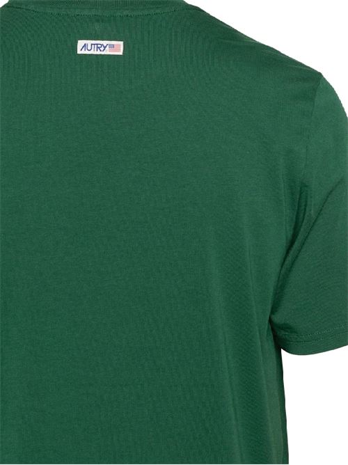 T-shirt verde AUTRY | TSPM08CVGREEN