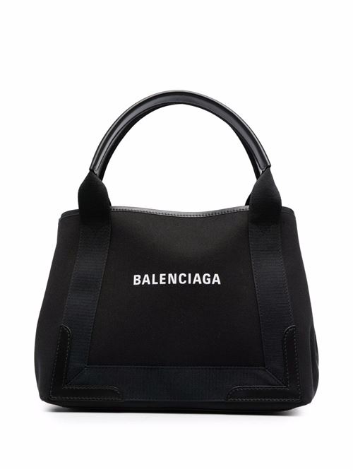 Tote bag with Navy Cabas logo BALENCIAGA | 3399332HH3N1000