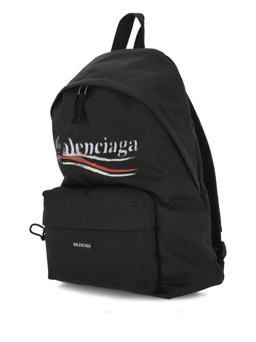 Black canvas backpack Balenciaga | 5032212AA291090