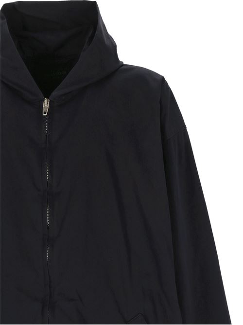 Navy blue cotton classic hood Balenciaga | 808823TBP014063