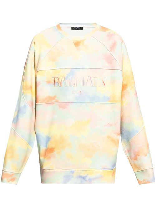 Sweatshirt with embroidery BALMAIN | DH1JS118GD65AAY