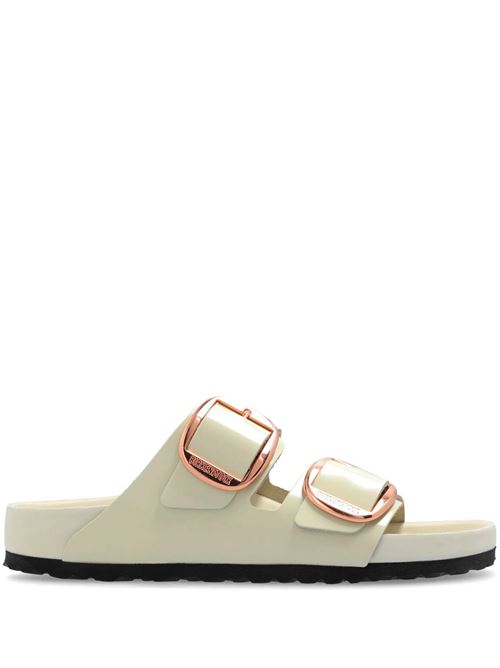 SANDALI ARIZONA BIG BUCKLE ECRU LUCIDI BIRKENSTOCK | 1027850ECRU