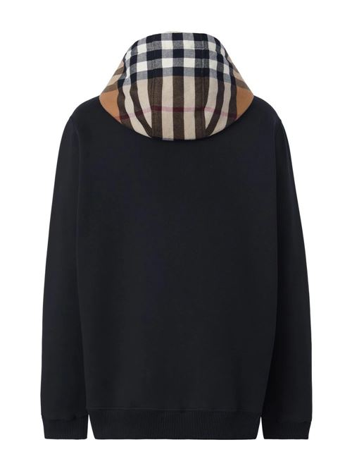 Checked hoodie Burberry | 8060705X