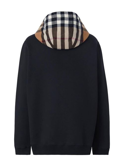 Checked hoodie Burberry | 8060705X