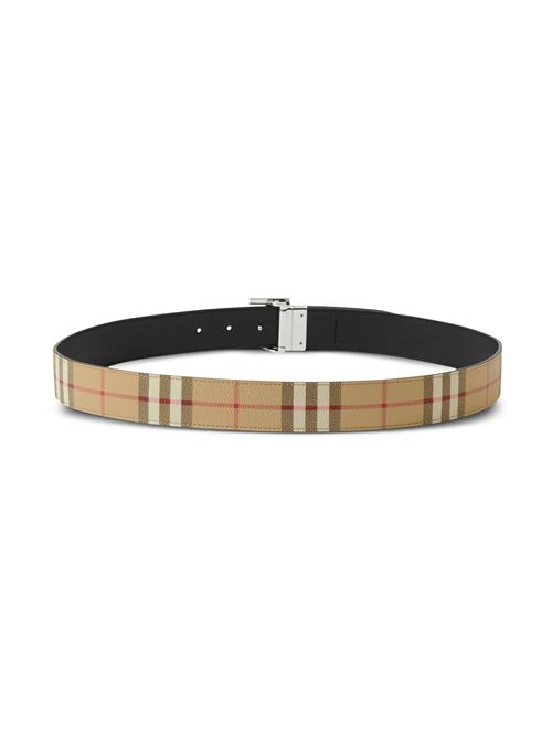 Check/Leather Reversible Belt BURBERRY | 8069853X