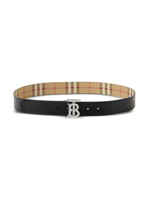 Check/Leather Reversible Belt BURBERRY | 8069853X