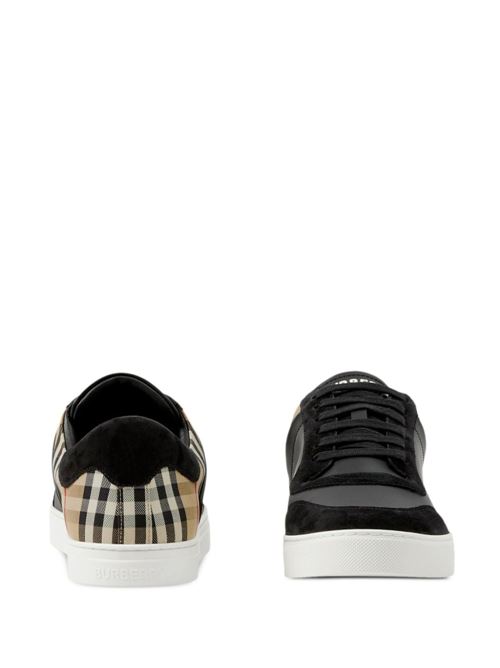 Sneakers  di pecora scamosciata di vitello motivo Burberry | 8070818X