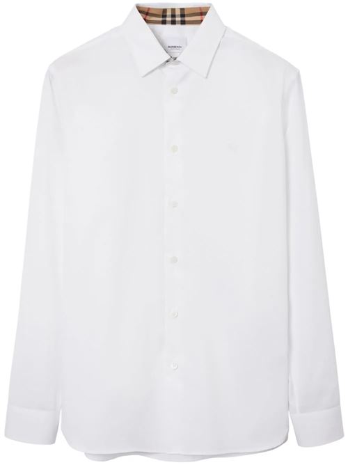 Optical white shirt BURBERRY | 8071465X