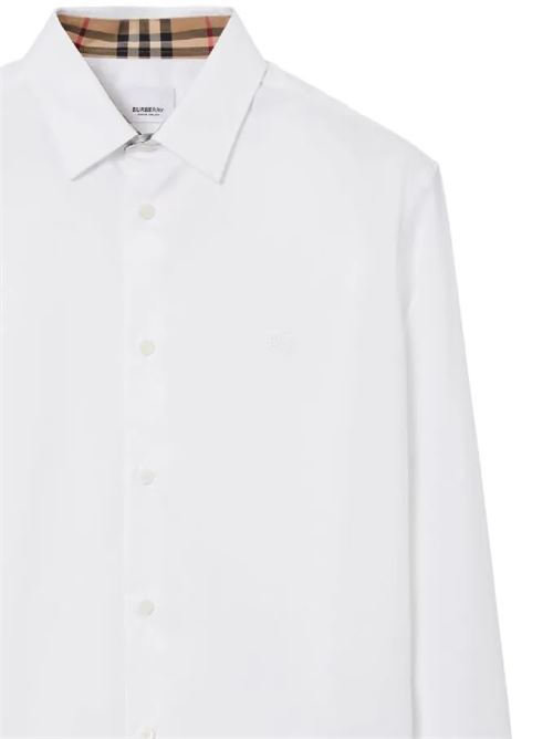 Optical white shirt BURBERRY | 8071465X