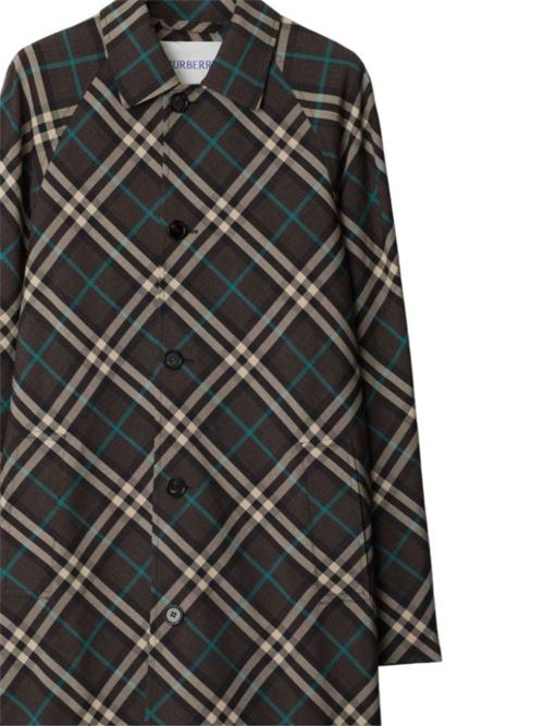 Cappotto a quadri multicolore BURBERRY | 8091845X