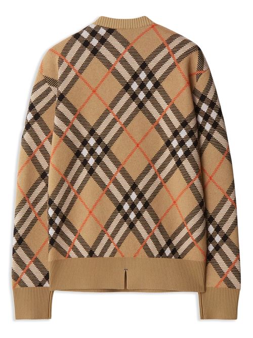 Light brown/multicolour knit BURBERRY | 8093497X