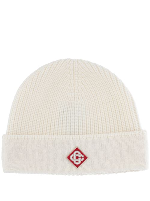 Ivory white hat CASABLANCA | AF24HAT11801WHITE