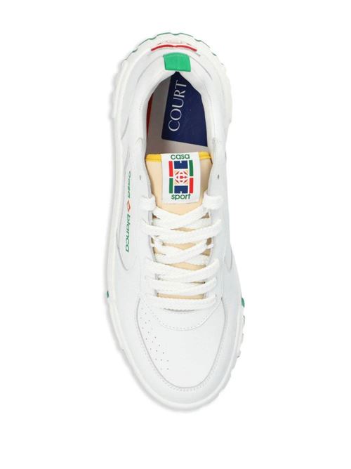 Sneakers Court in pelle Casablanca | APF24SNK01701MWHITE