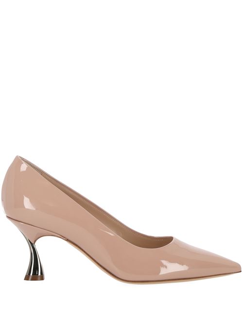 Patent finish pointed toe pump Casadei | 1F488L060MC24743203