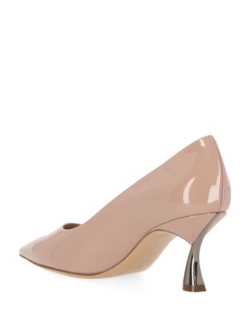 Patent finish pointed toe pump Casadei | 1F488L060MC24743203