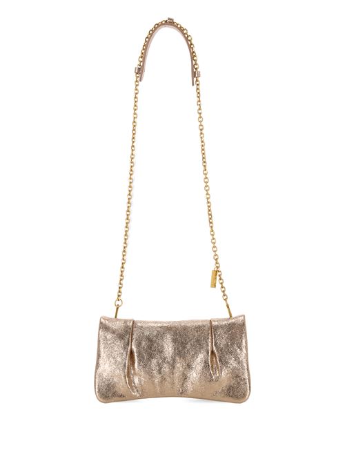 Glenda women's clutch bags in champagne-colored leather CHIARINI | BS10995PRTCHAMPAGNE