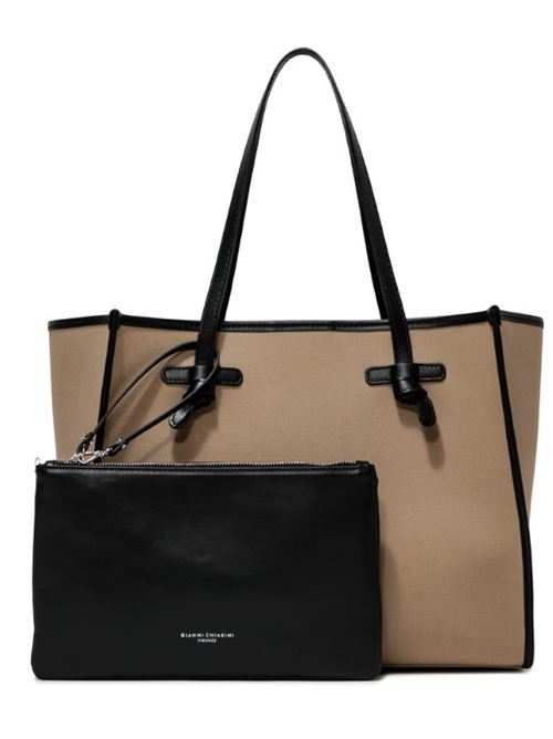 The Marcella bag CHIARINI | BS6850CNV-SECAPPUCCINO-GINGER