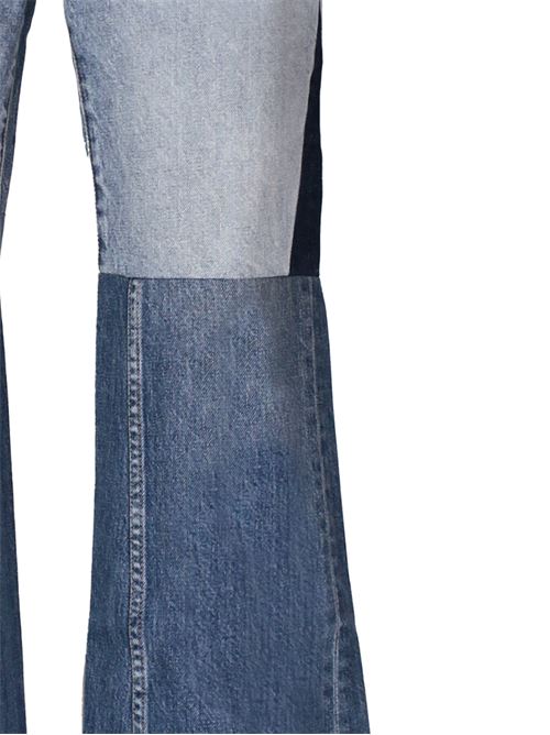 Jeans patchwork tricolori svasati Chloè | 24WDP141594ZD