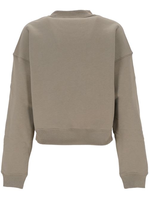 Pullover ampio in pile di cotone con logo Chloè | 24WJH05191069