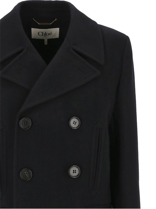 Tailored double-breasted pea coat Chloè | C24AMA290784D2