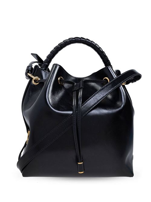 Marcie bucket bag in shiny leather Chloè | C24AS606N57001