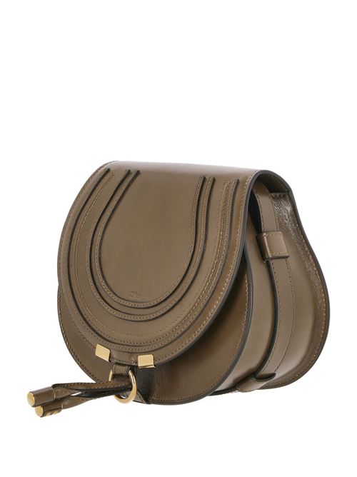 Small Marcie saddle bag in shiny leather Chloè | C24AS680N5720V