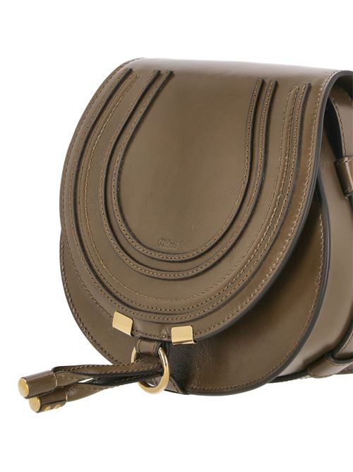 Borsa saddle Marcie piccola in pelle lucida Chloè | C24AS680N5720V