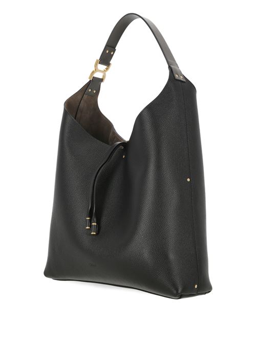 Borsa hobo Marcie in pelle granata Chloè | C24SS630I31001