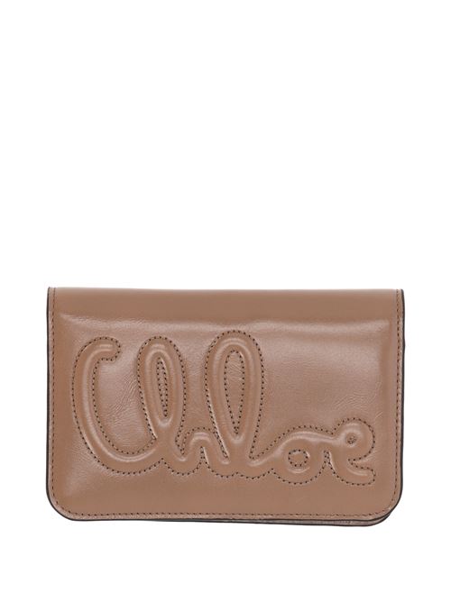 Portafoglio bifold C Chloé in pelle lucida Chloè | C24WP447O16527