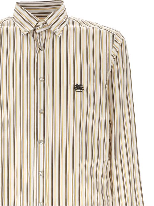 Camicia a righe bianco/giallo ETRO | MRIB000499TR548S8452