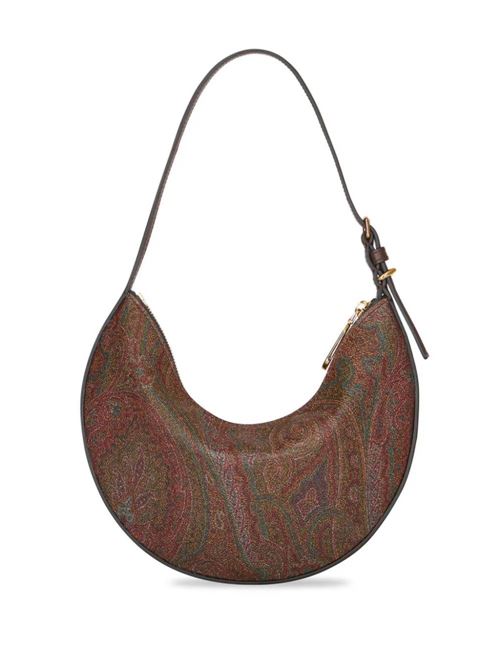 Chocolate brown/multicolour bag ETRO | WP1I0002AA001M0019