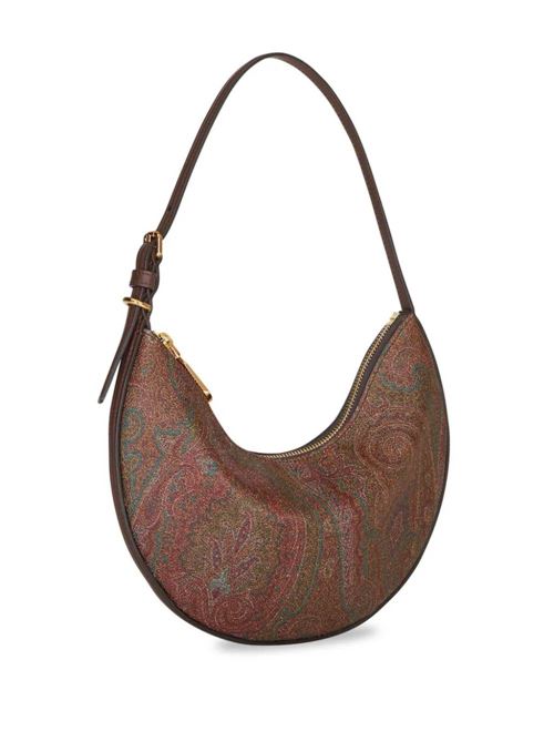 Chocolate brown/multicolour bag ETRO | WP1I0002AA001M0019