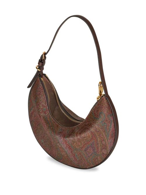 Chocolate brown/multicolour bag ETRO | WP1I0002AA001M0019