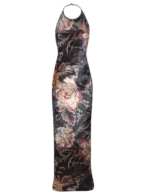 Dark grey/multicolour long dress ETRO | WRHA022499IAS19X0831