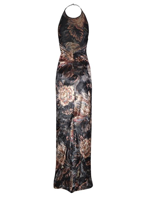 Dark grey/multicolour long dress ETRO | WRHA022499IAS19X0831