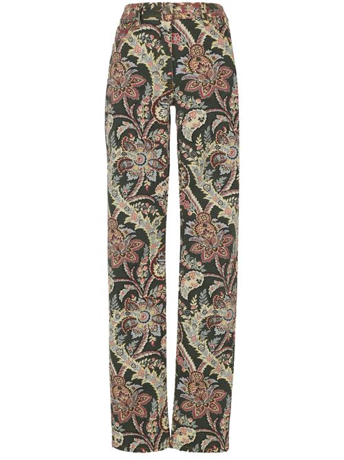 Green/multicolour cotton denim ETRO | WRNB0003AK408X0892