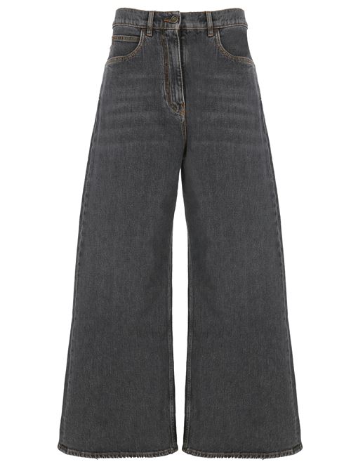 Denim lavato misto cotone grigio ETRO | WRNB0013AD247S9095