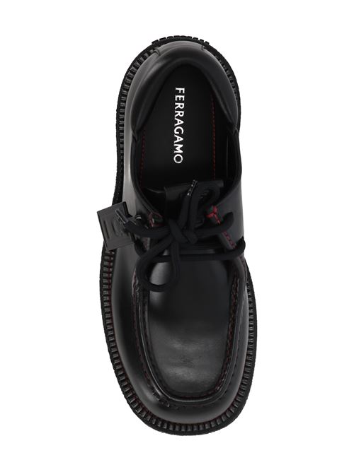 Black lace up FERRAGAMO | 029193777001