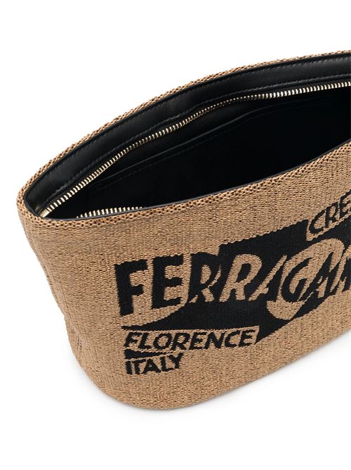 Pochette con logo Venna Ferragamo | 220688773816