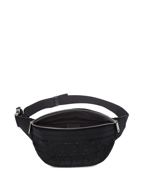 Belt bag with embossed Gancini motif FERRAGAMO | 241489769612